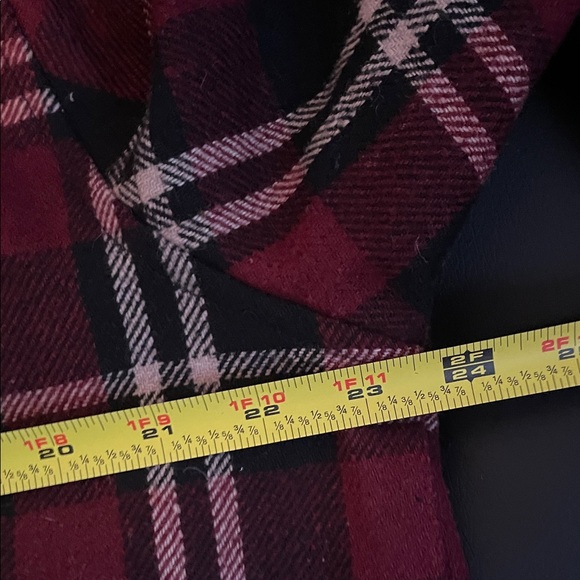 Christopher & Banks Shacket Plaid Jacket XL - Picture 7 of 9